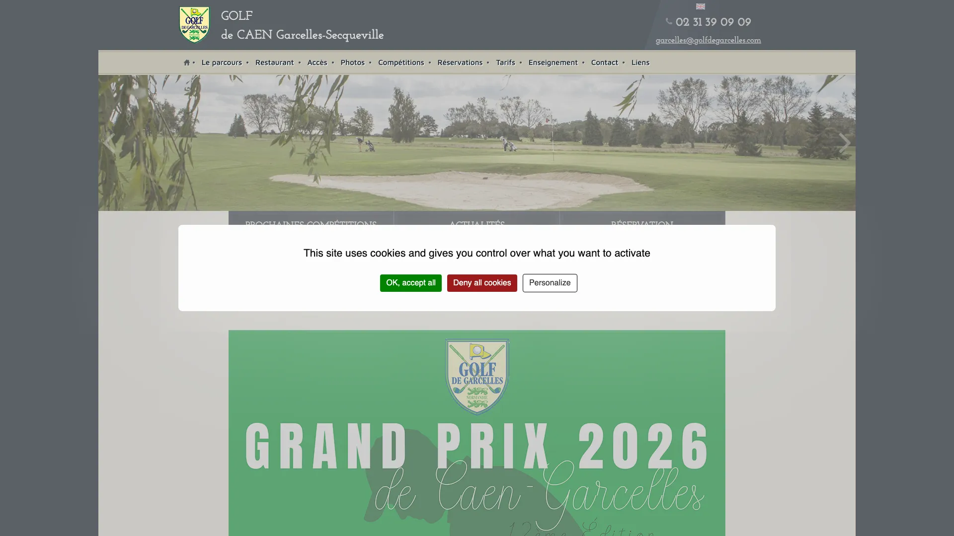 Golf de Garcelles-Secqueville